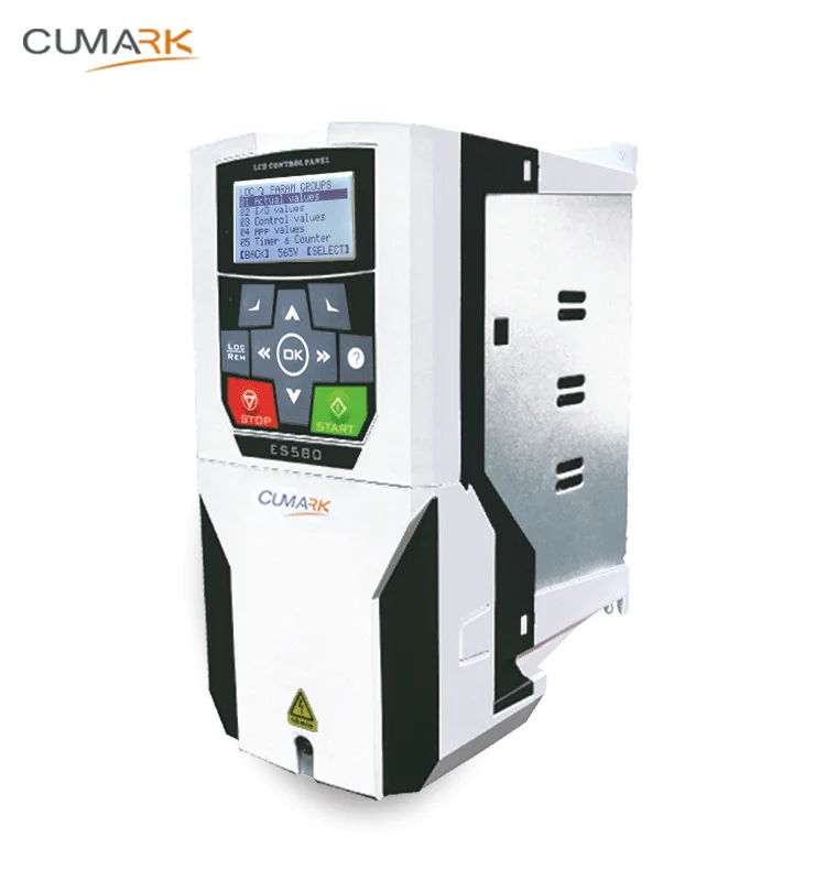 
Cumark 15kw 380v 3 phase textile inverter built in DC reactor & lcd keypad in India,Pakistan 