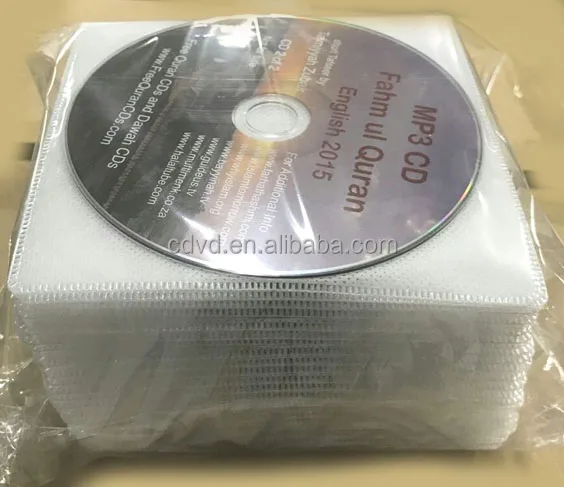 CD in CD paper sleeve with a cellophane window and a flap and an adhesive backing and adhesive seal packaging services