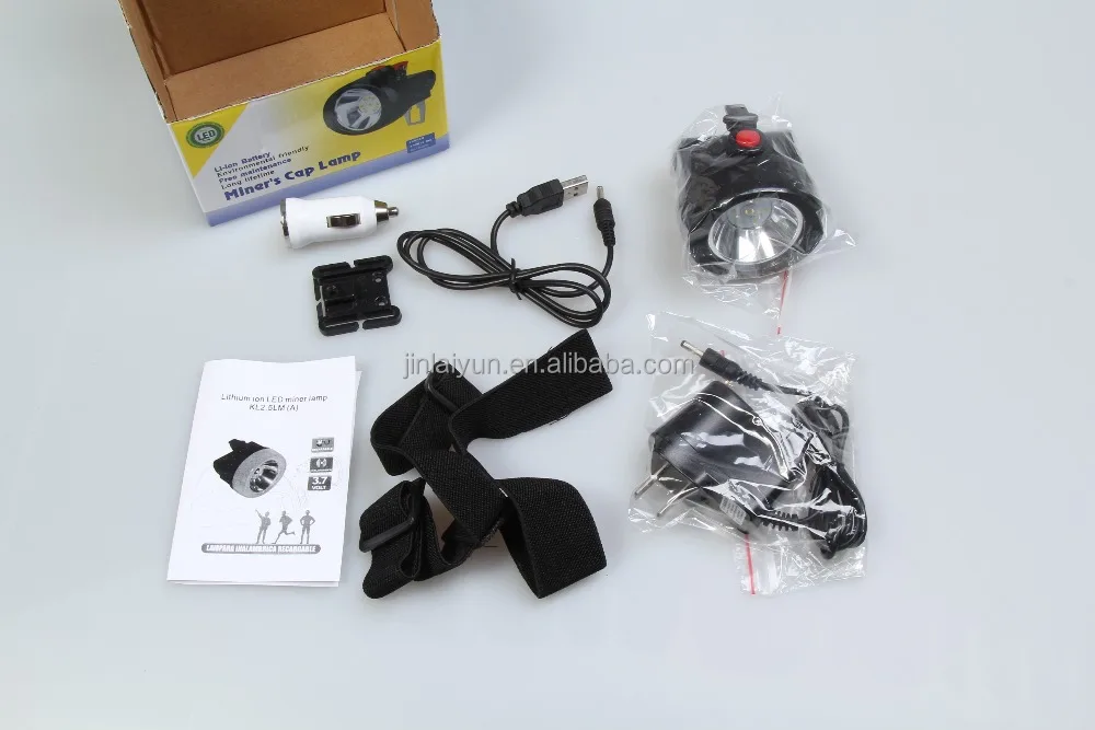 
9000lx KL2.5LM/KL2LM LED cordless miner safety cap lamp wireless miner cap lamp 