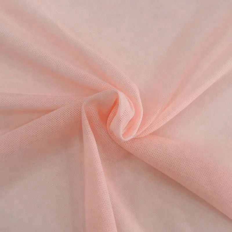 High elastane nylon spandex mesh fabric for underwear