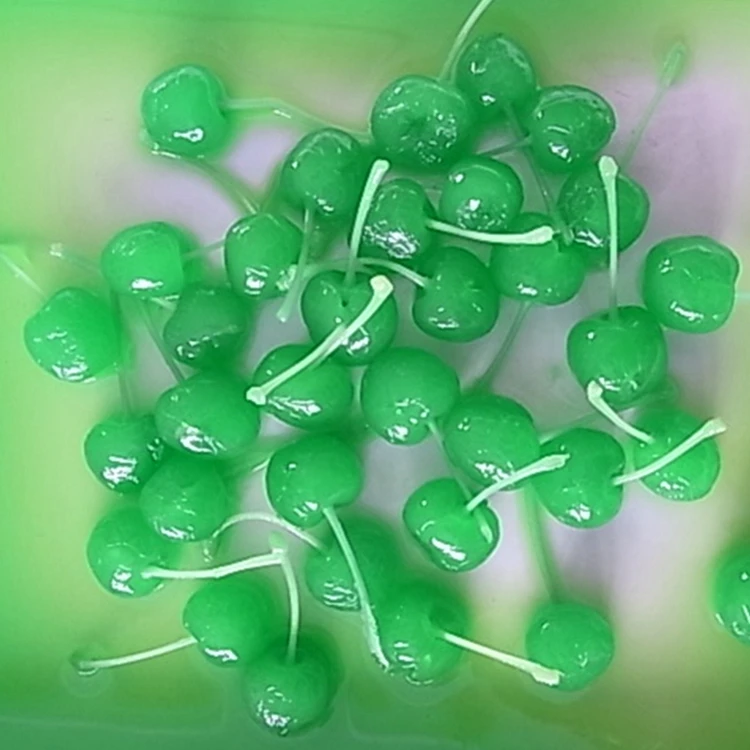 New crop Chinese canned maraschino  cherries  cocktail cherries red green blue yellow  in heavy syrup in jars 314ml  720ml