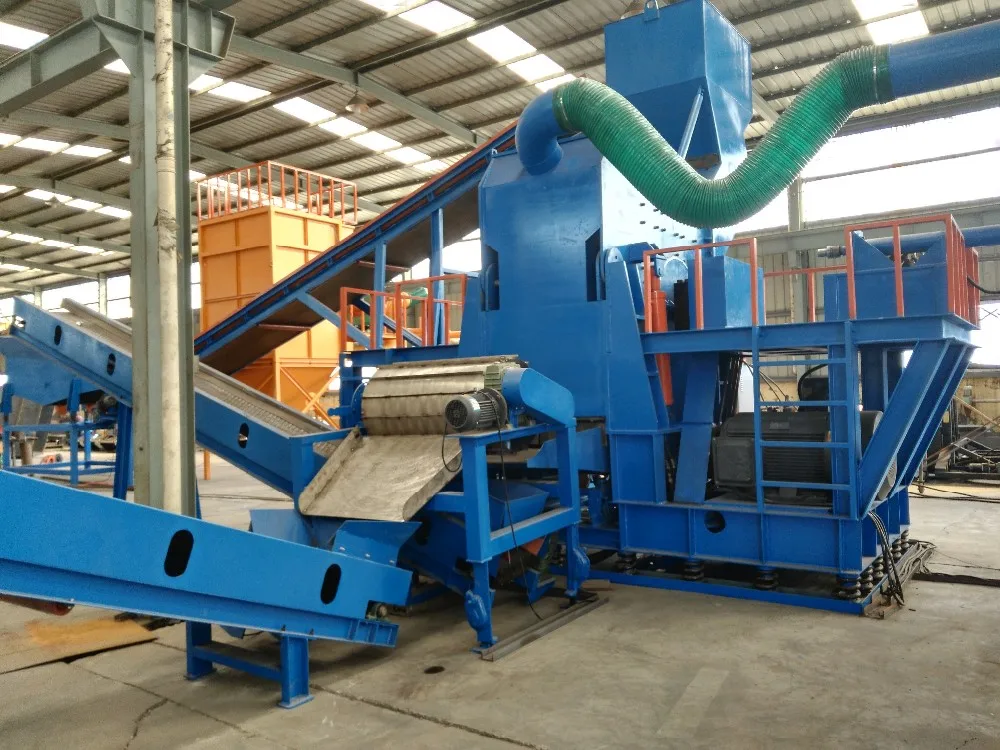 Waste Metal Engine Shredder /Industrial Copper Stator Recycling Machine for Copper Recovery