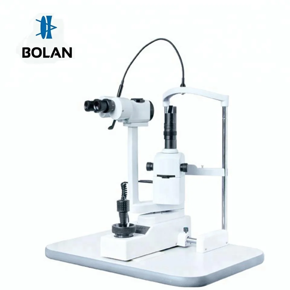 chinese optical Slit lamp microscope with table BL-2000A with 2 maganifications (BOLAN Factory)