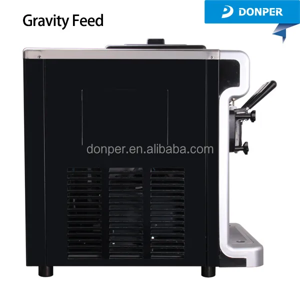 Most popular brands soft ice cream machines soft serve ice cream machine D520 pre-cooling