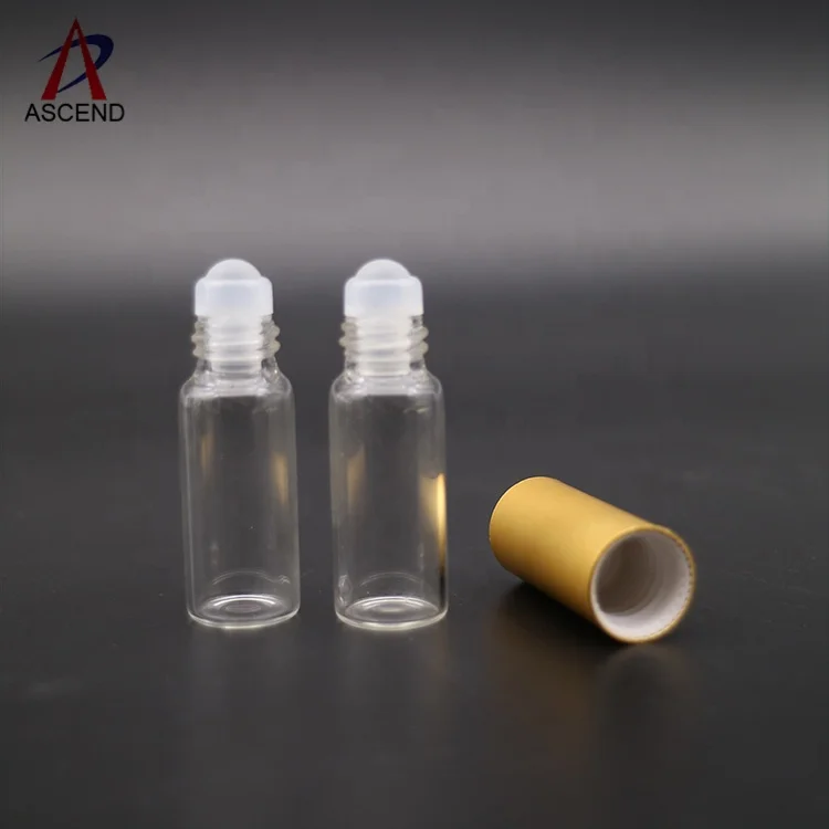 glass 3ml 5ml 8ml roller on bottle for perfume in double sides end vials