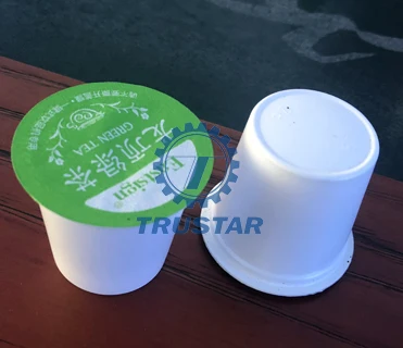 Rotary Coffee Capsule Filling and Sealing Machine Servo Driven Auger Filler Ground Coffee Powder K Cup/nespresso