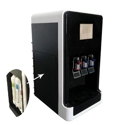 table top water dispenser with 3 temperatures with filter RO