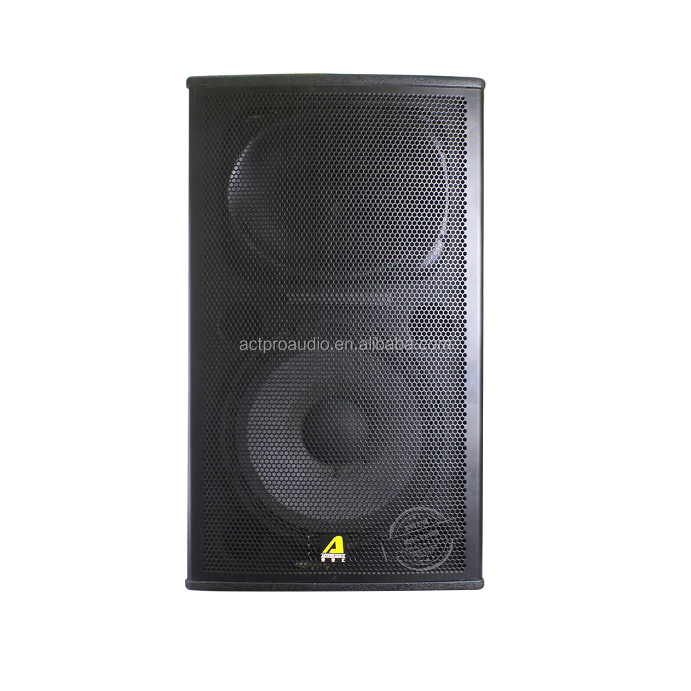 ACTPRO two way full range loudspeaker 15 inch active stage speaker outdoor high power audio speakers