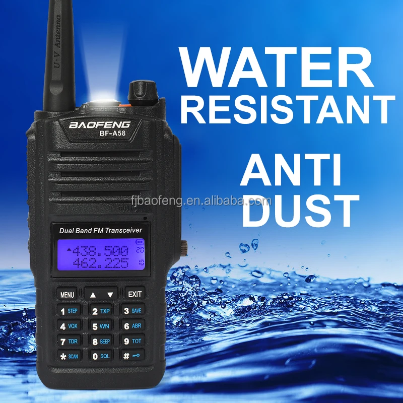 2017 Новейший удобный рации BAOFENG A58