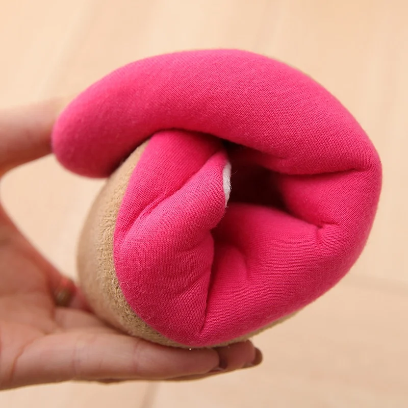  Осенне-зимние домашние тапочки для пары с деревянным полом Нескользящие тихие однотонные хлопковые теплые в виде яиц