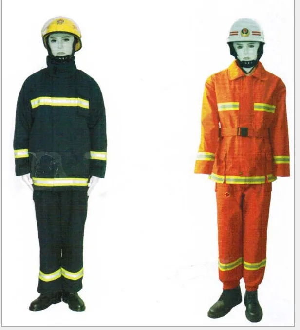 EN11612 Aramid IIIA flame retardant electric arc protection clothes for fireman