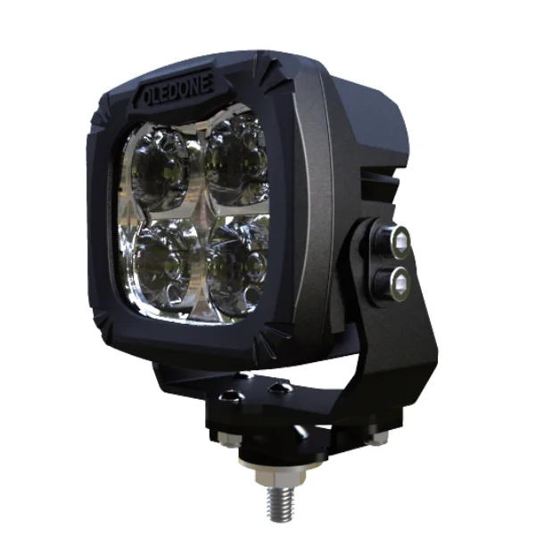 2019 New products square heating 12v led work light for heavy duty,truck,mining