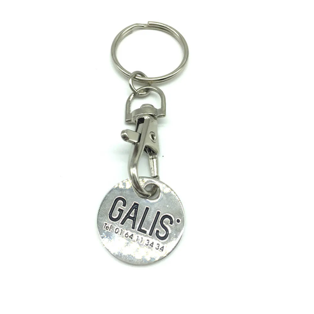 AI-MICH Wholesales Promotion Cheap Custom Logo Metal Keychain No Minimum
