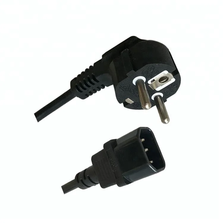 Custom household appliances 3pin/2pin connector IEC C5/C7/C13/C14 laptop power cord