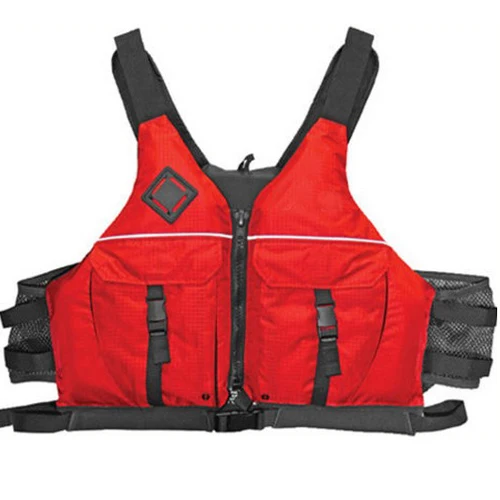 CE certificate pvc foam paddle sports vest with 2 big pockets