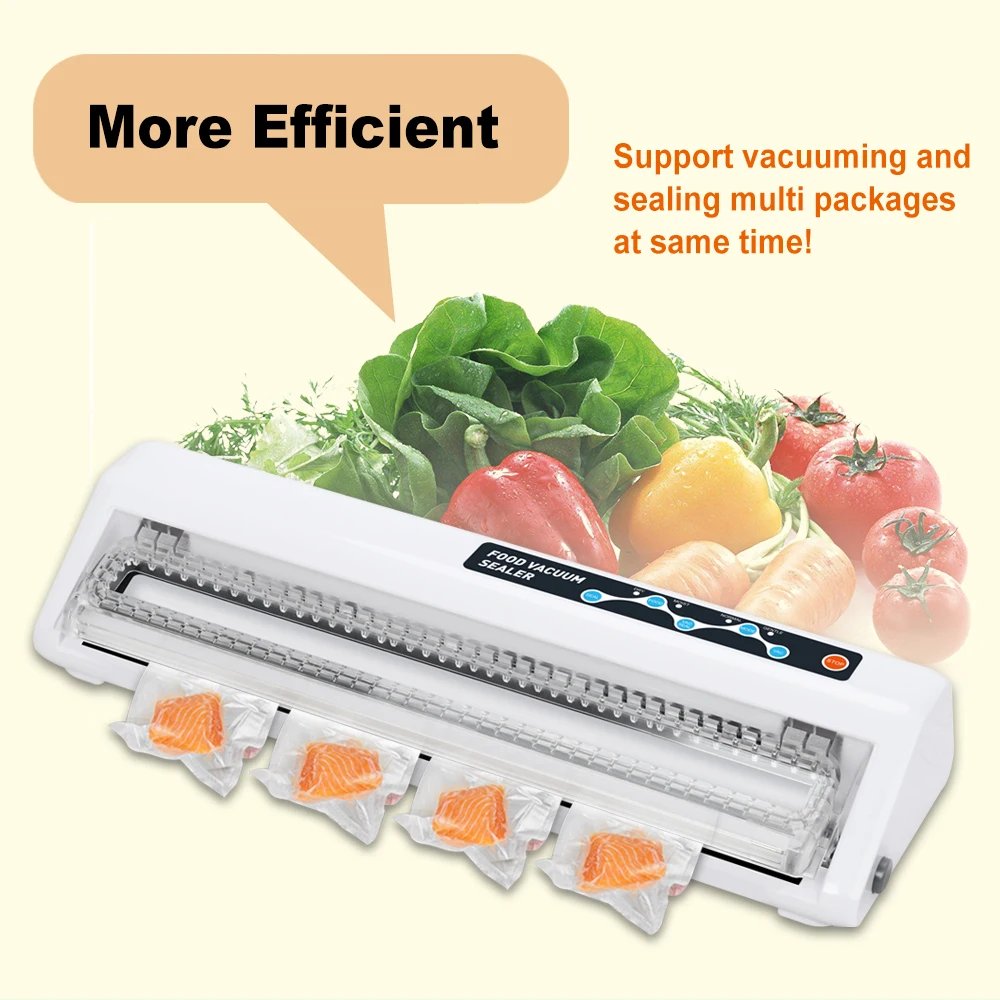 Household Food Vacuum Packing Machine,Vacuum Bag Sealer for Food Storage