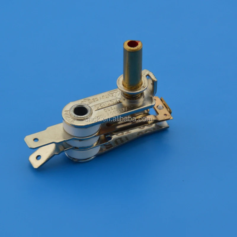 Electric oven bimetal thermostat