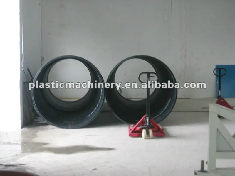 hdpe добавить стальной полосы трубы замотки машины