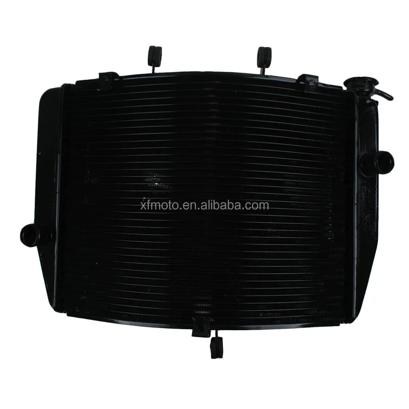 XF-377-B MOQ 50 Black Custom Radiator Cooler Cooling For KAWASAKI 2009-2022 NINJA ZX-6R ZX6R ZX 6R