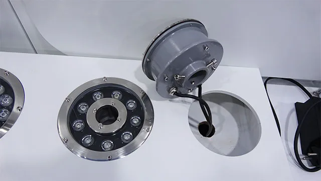 Stainless Steel 6W, 9W, 12W, 18W, 24W OEM Acceptable Colorful LED Underwater Light Led Fountain Light