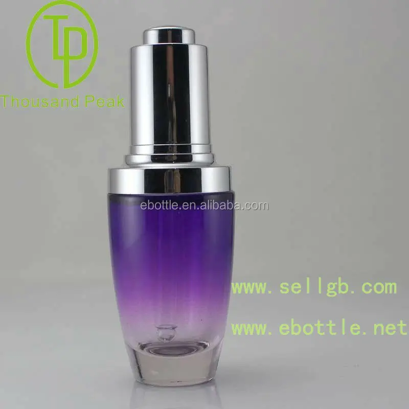 20ml 40ml serum glass bottle with lotion pump and cap