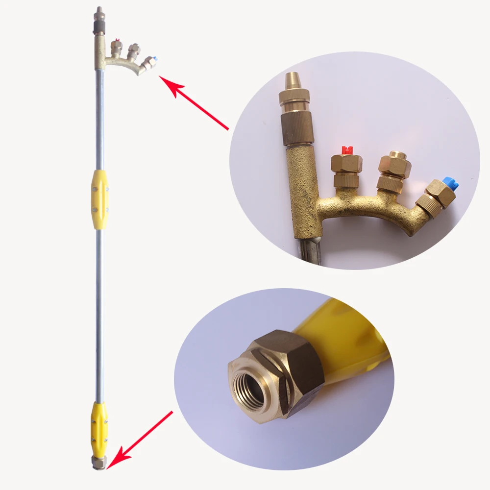 iLot High Pressure Garden 4 Nozzle Sprayer/Wash-N-Rinse Spray Gun