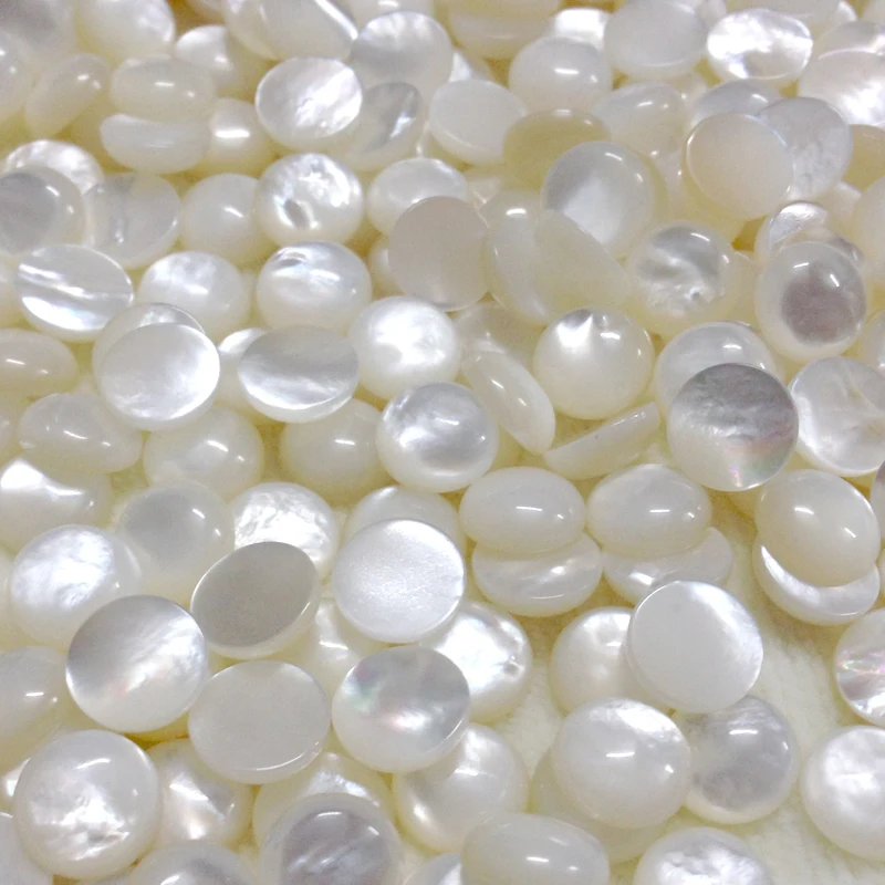 Mother of pearl shell beads for jewelry setting cheap price loose stone beads