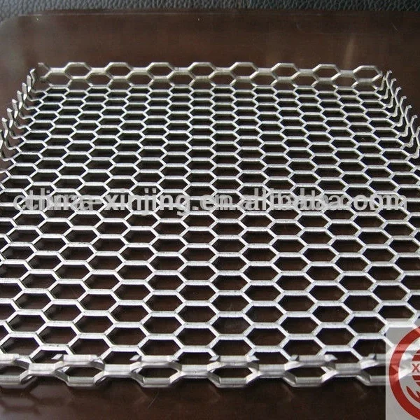 Decorative interior mesh metal expanded mesh ceiling panel