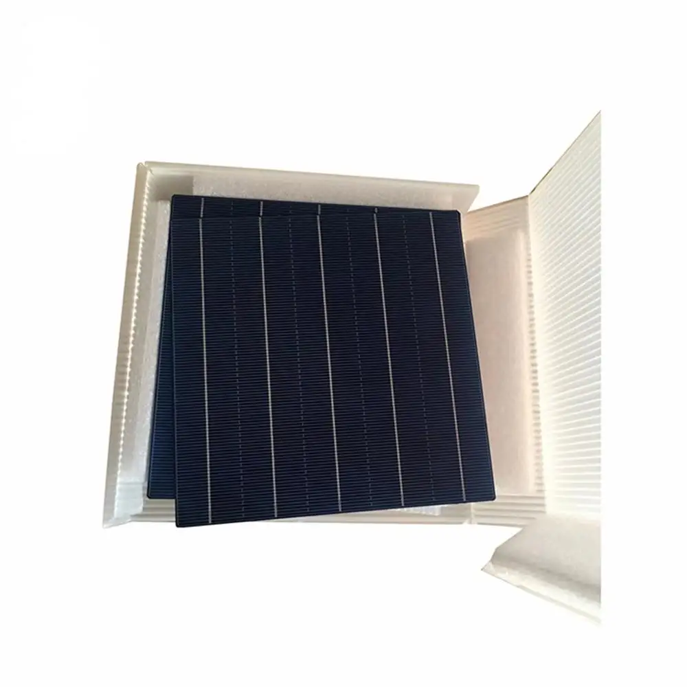 P type poly black silicon PERC solar cell for wholesale