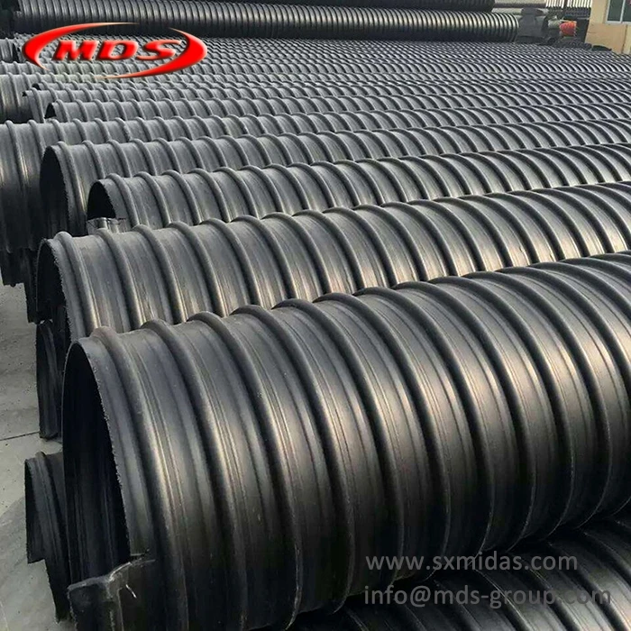 40mm hdpe double wall corrugated pipe price