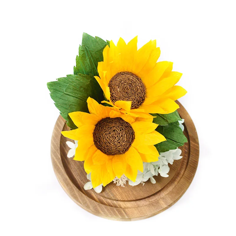 
Handmade Upscale Immortal Sunflower Paper Crafts Gifts For Parents And Teachers 