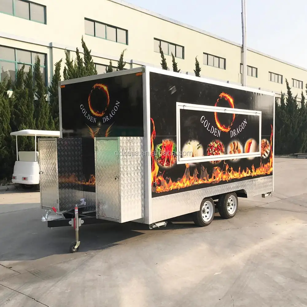 Quick Delivery mobile used food trucks for sale