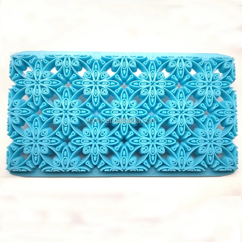 Fondant Cake Embosser Mold Flower Cookie Cutters Biscuit Molds Icing Embossing Decorating Cutter Cake Tools