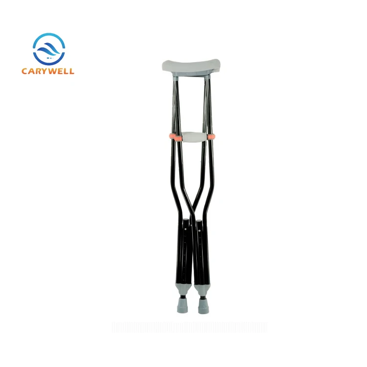 Royal Blue Color Adjustable Aluminum Disabled Crutches for Adults