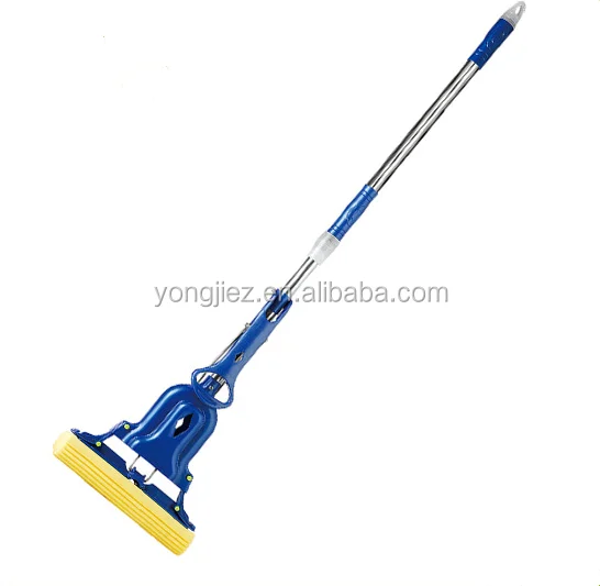 Household Cleaning Tools Extendable Floor Sponge Mop Telescopic Handle Pva Mop