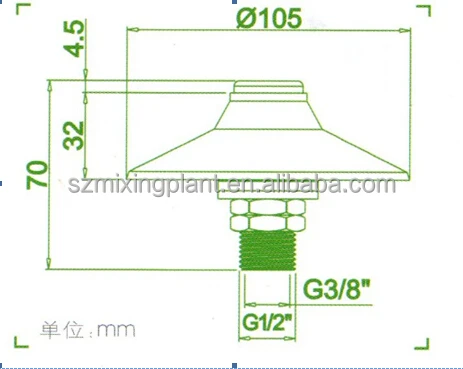 
VB15 cement silo tank flow aid arch broken aerator pad for powder fluidity 