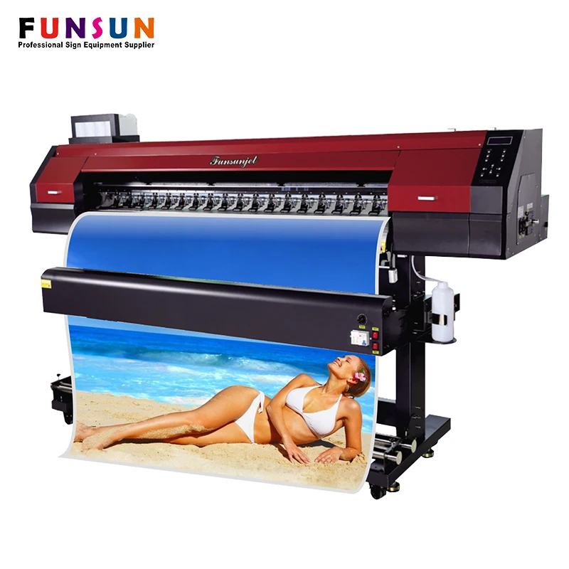 1.7m wide format digital printing machine plotter printer