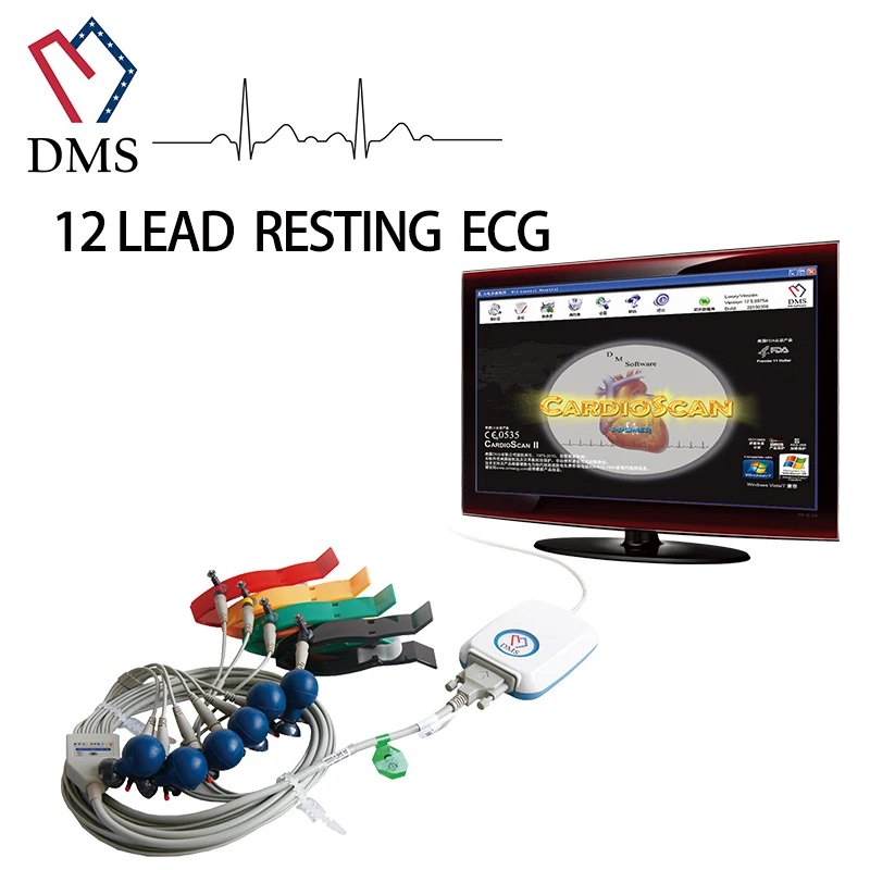 Cardioscan Resting 12-Lead Portable Wireless ECG