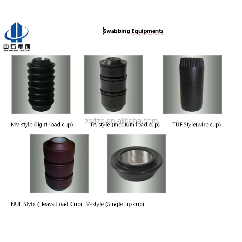 Petro Rubber Medium Load Swab Cup with one lips