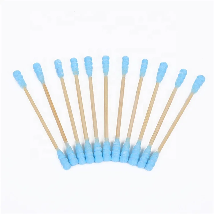 2019 Reliable Sealing Disposable Soft Touch Multicolor Cotton Wooden Tips Cotton Swabs