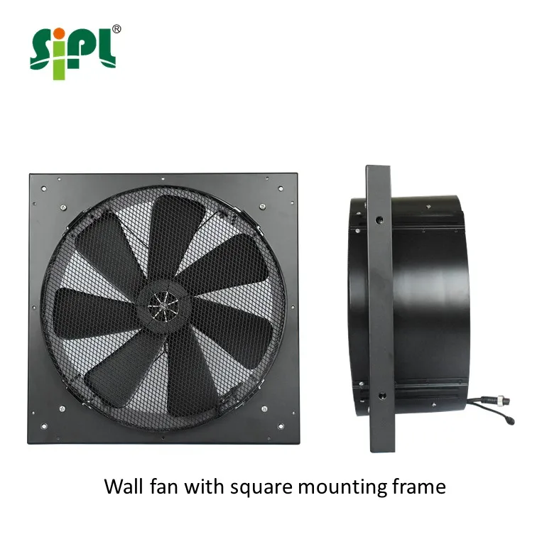 14 inch strong brushless DC motor driven 40W solar powered air circulation gable vent wall mounted cooling exhaust fan