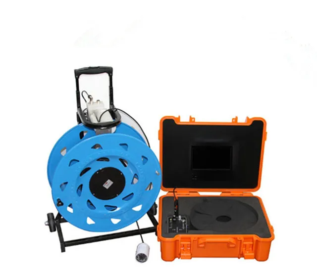 Глубокая вода хорошо инспекции камеры 100 м/400 М камера для осмотра скважин белые светодиоды или ИК ночного видения BS-ST36K