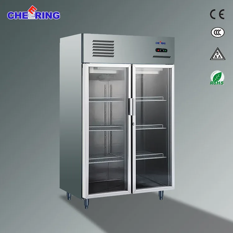 Китайский производитель коммерческий холодильник с двойной температурой морозильник и