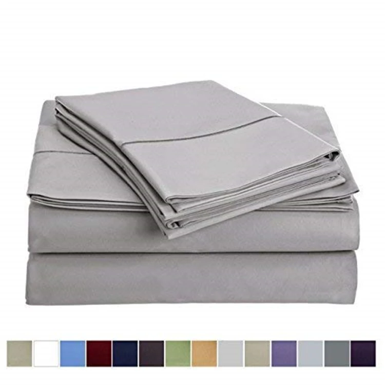 Wholesale Organic bamboo home bedding set, 100% bamboo bed sheets