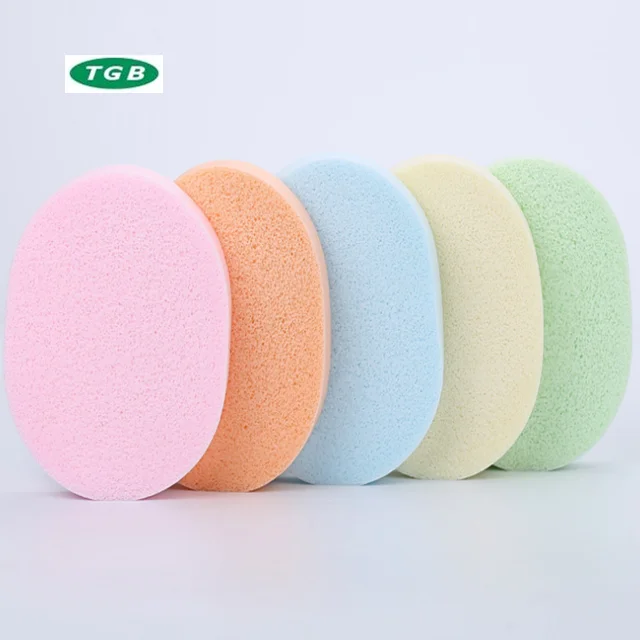 Facial PVA Sponge Non Cellulose Sponge Face Sponge Wipe Puff