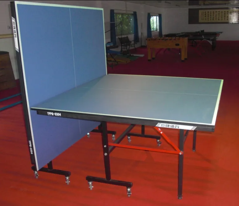 Big discounts 1-3%OFF!Factory hot sale cheap indoor single foldable table pingpong table tennis tables with wheel china