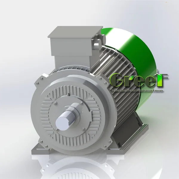 0.5kW - 5000kW Easy Maintenance Permanent Magnet Generator, Long Lifespan Low rpm Alternator cheap price