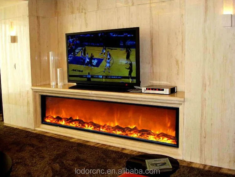 1500mm large decorative electric fireplace with optional wood,pebbles or crystal