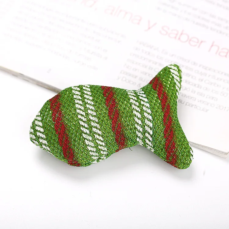 wholesale manufacturer christmas fish cat toy catnip