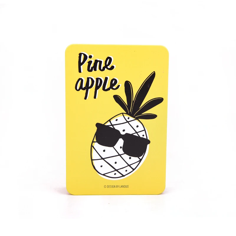 
LG-8330 New Design Languo Style Cool Fruit Design Custom 64K Metal Cover Notebook 